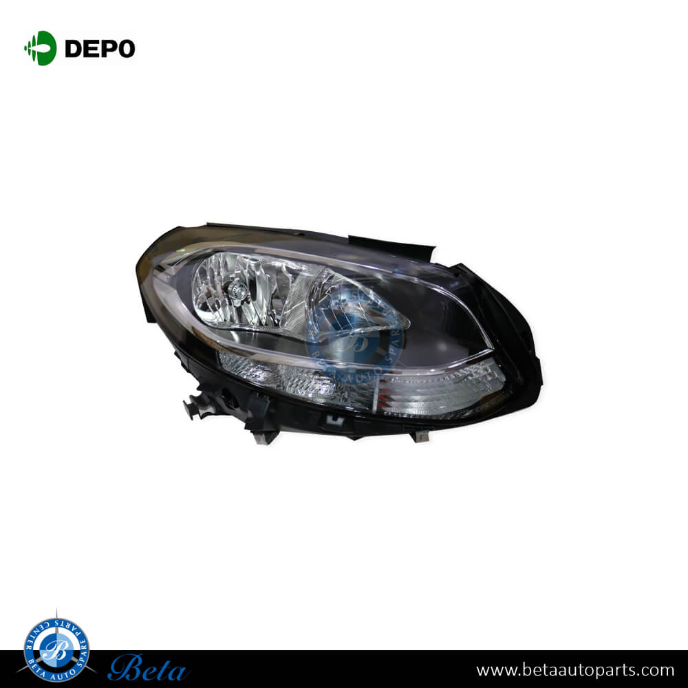 Right Side Headlamp Normal for Mercedes B-Class W246 2015-2018 models, Part Number 2468205461