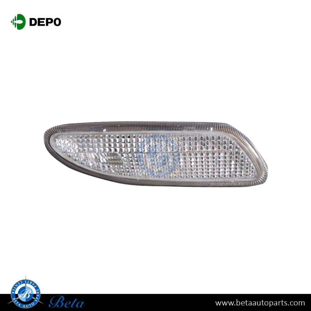 Front Bumper Reflectors Crystal for Mercedes C-Class W203 2001-2007 models