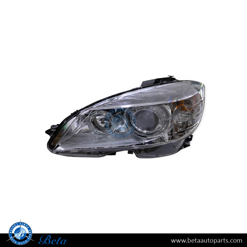 Left Side Headlamp Xenon for Mercedes C-Class W204 2008-2010 models, Part Number 2048200159