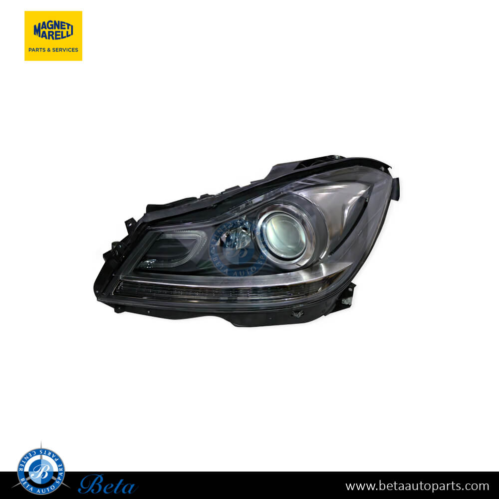 Left Side Headlamp Xenon for Mercedes C-Class W204 2011-2014 models, Part Number 2048203739