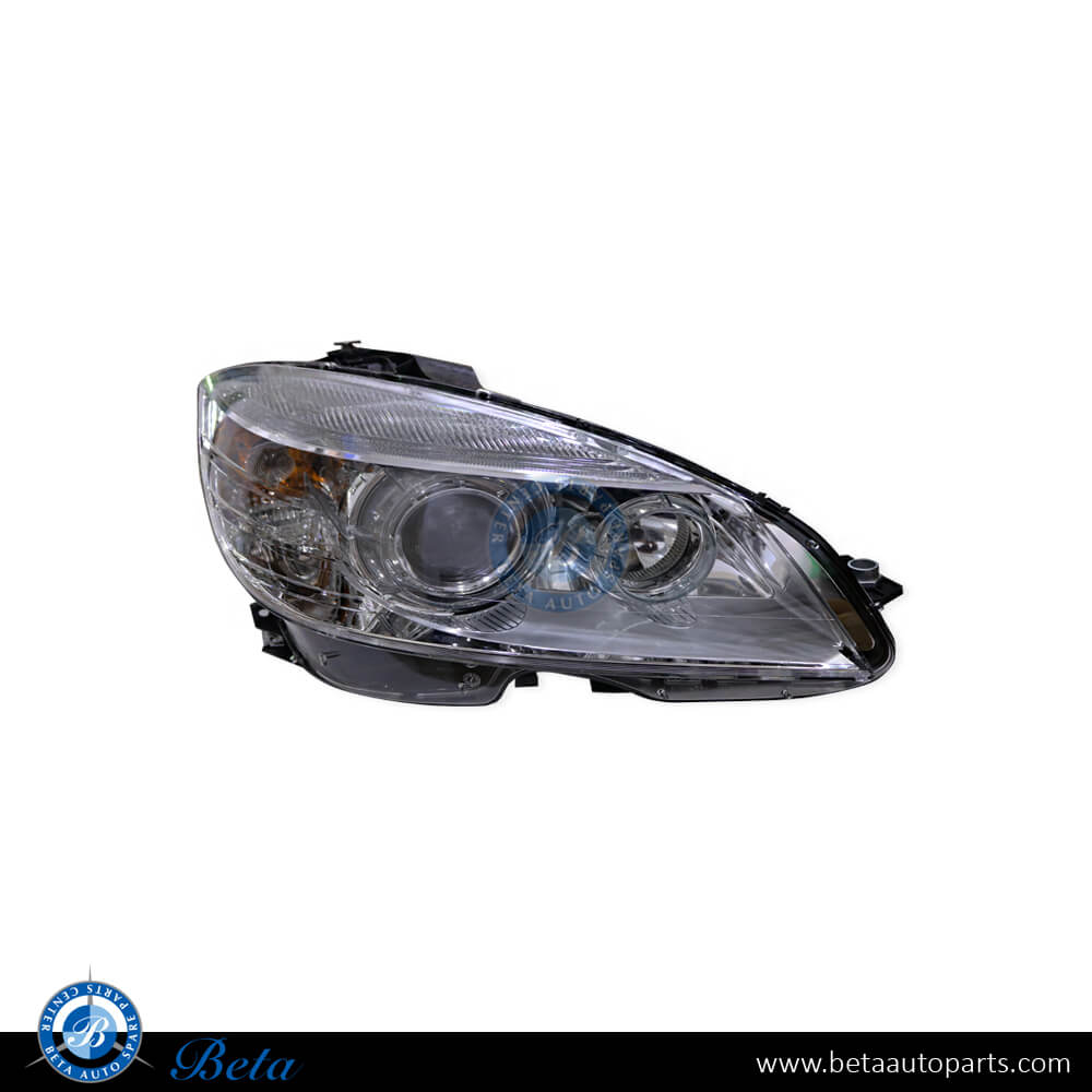 Right Side Headlamp Xenon for Mercedes C-Class W204 2008-2010 models, Part Number 2048200259