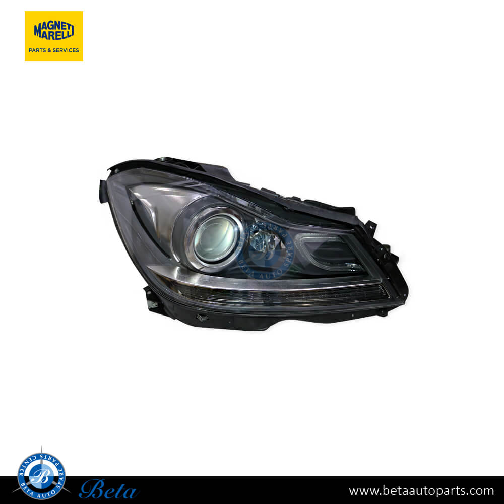 Right Side Headlamp Xenon for Mercedes C-Class W204 2011-2014 models, Part Number 2048203839