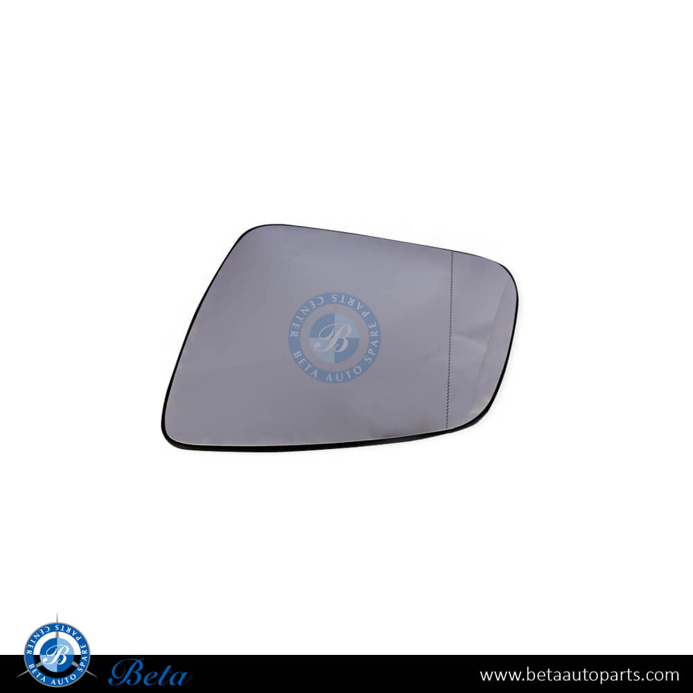 Left Side Mirror Glass for Mercedes C-Class W204 2008-2010 models, Part Number 2048100921