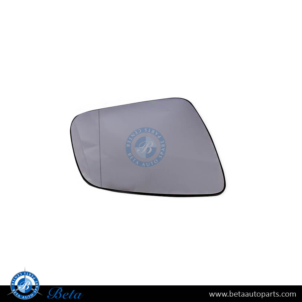 Right Side Mirror Glass for Mercedes C-Class W204 2008-2010 models, Part Number 2048100421