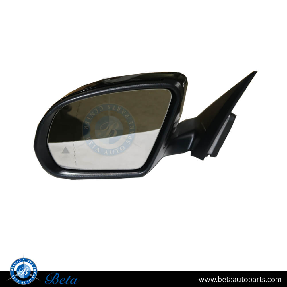 Left Side Side Mirror Assembly with GPS, Memory, Folding, Blind Sport for Mercedes C-Class W205 2015-up models, Part Number 2058100905