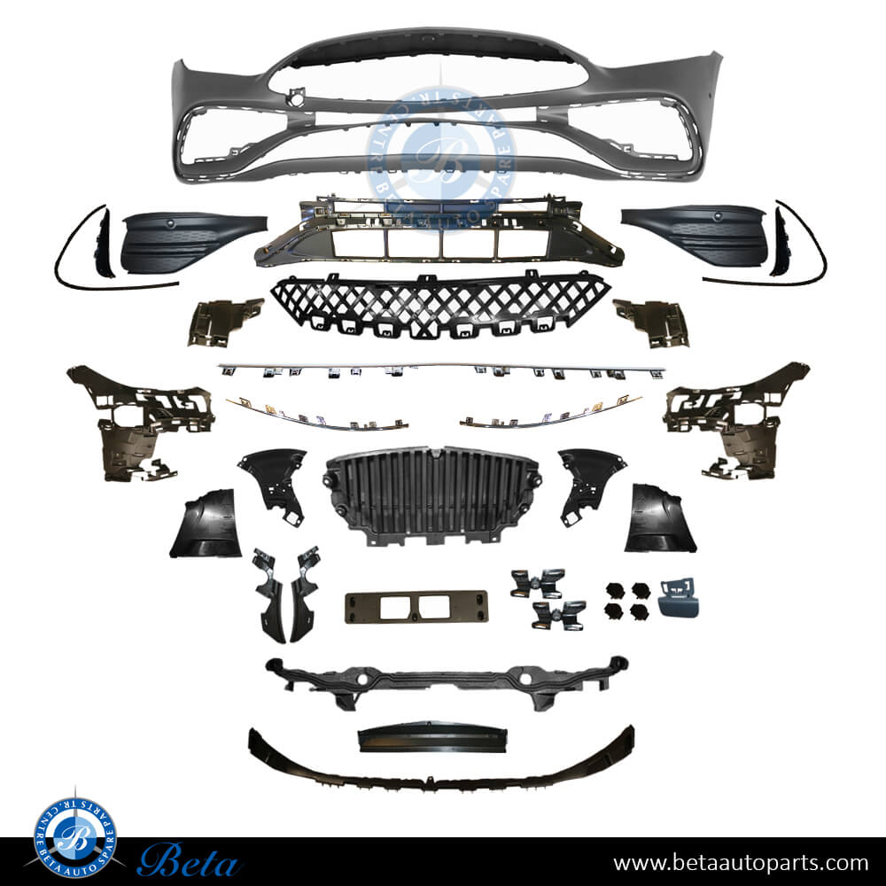 Front Bumper Normal AMG with Park Assist for Mercedes C-Class W206 2022-Up models