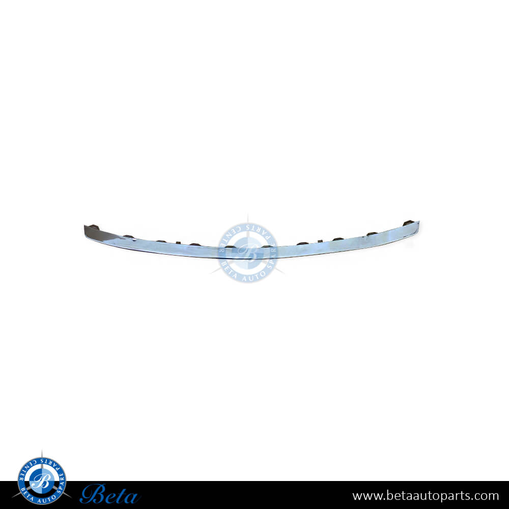 Mercedes E-Class W212 (2014-2016), Front Bumper Chrome Moulding Avantgrage/Elegance (Center), Taiwan, 2128852474