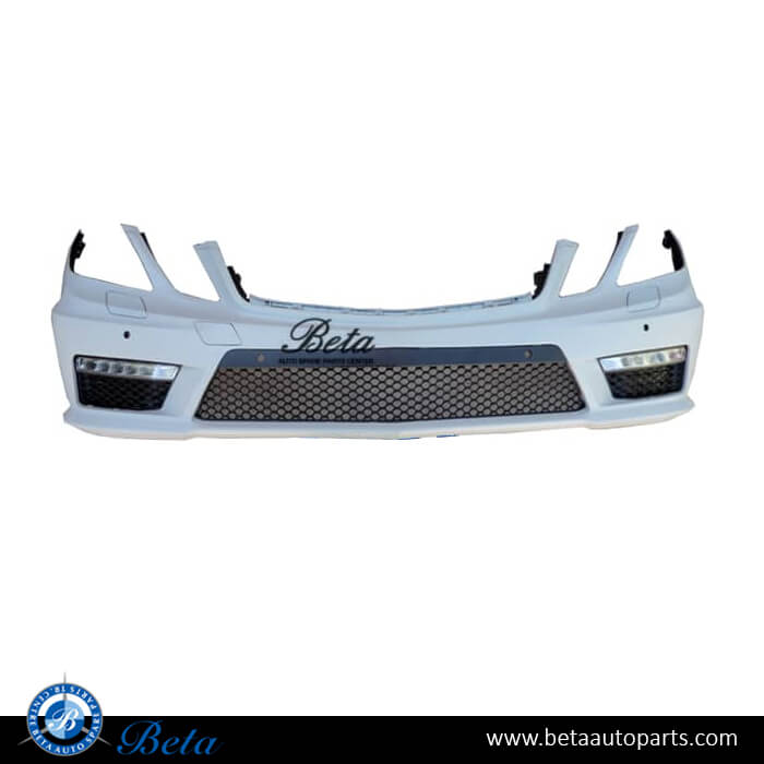 Mercedes E-Class W212 (2010-2013), Front Bumper with PDC and Washer AMG E63, Taiwan