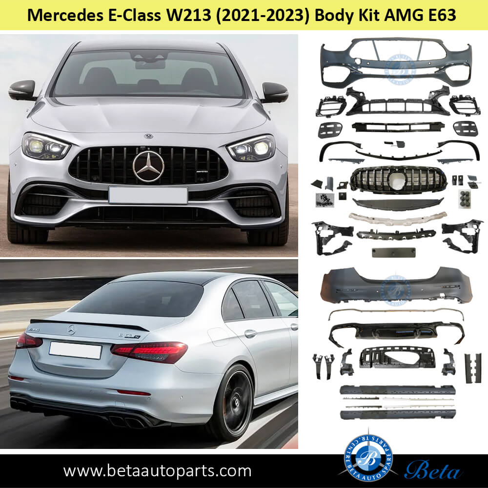 Mercedes E-Class W213 (2021-2023), Body Kit AMG E63 Silver, Taiwan