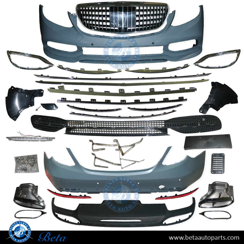 Body Kit Upgrade to Maybach look for Mercedes E-Class W213 2017-2020 models