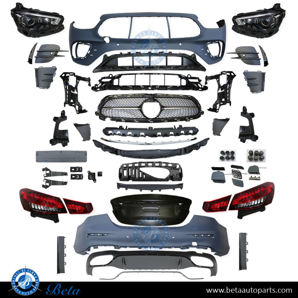 Conversion Kit Upgrade to 2021 Normal AMG look for Mercedes E-Class W213 2017-2020 models