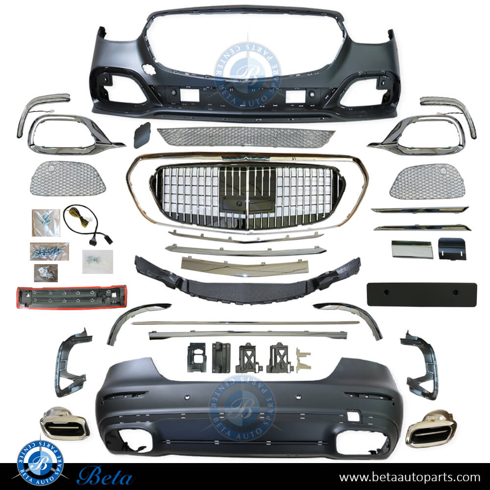 Body Kit Upgrade to Maybach look for Mercedes E-Class W213 2021-Up models