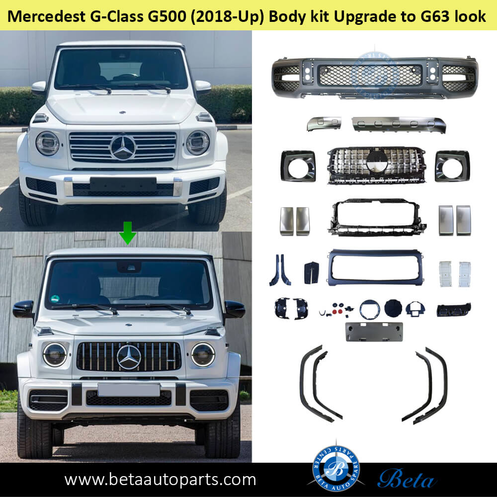 Mercedes G-Class W463 (2018-Up), G63 Body Kit, China