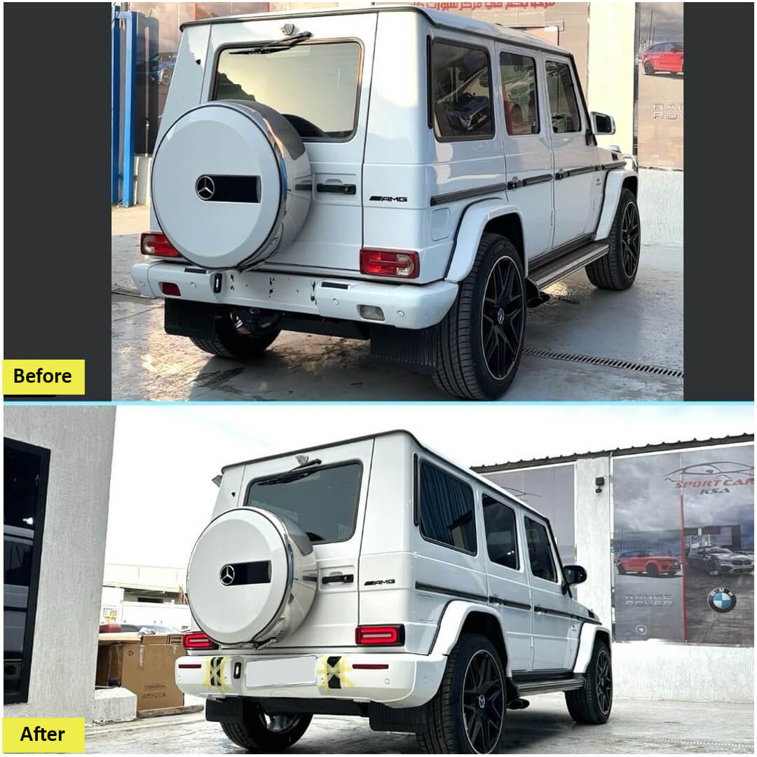 Mercedes G Class W463 (1992-2017), Body Kit Upgrade to 2018 AMG G63 Look with Hood and Fenders, China