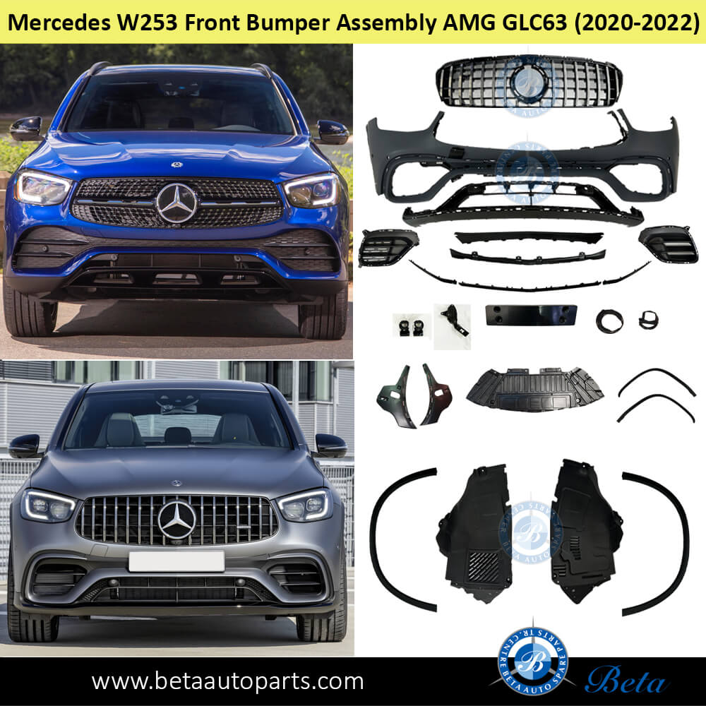 Mercedes GLC-Class W253 (2020-2022), Front Bumper AMG GLC63, China, 2538853605