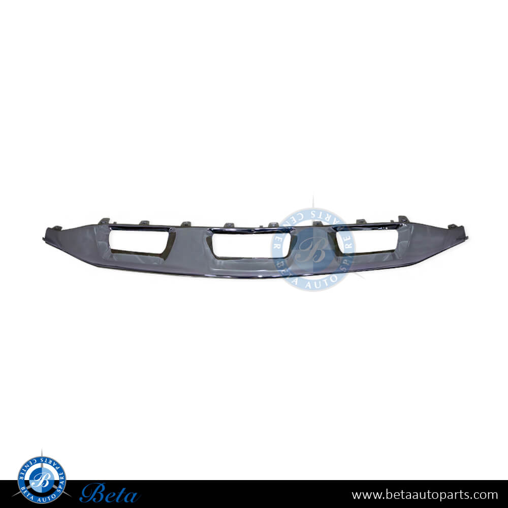 Front Bumper Chrome Moulding Normal AMG for Mercedes GLC-Class W253 2020-Up models, Part Number 2538852404