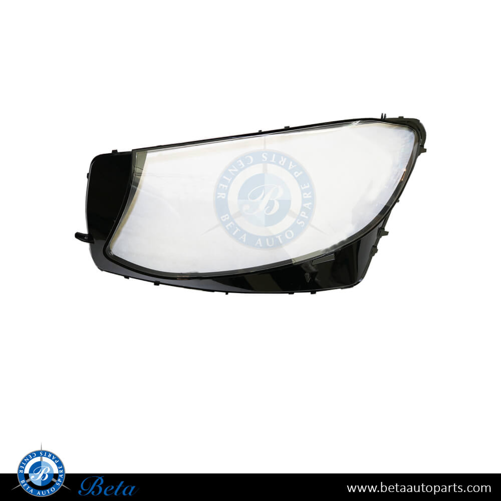 Left Side Headlamp Lens for Mercedes GLC-Class W253 2016-up models, Part Number 2539061501