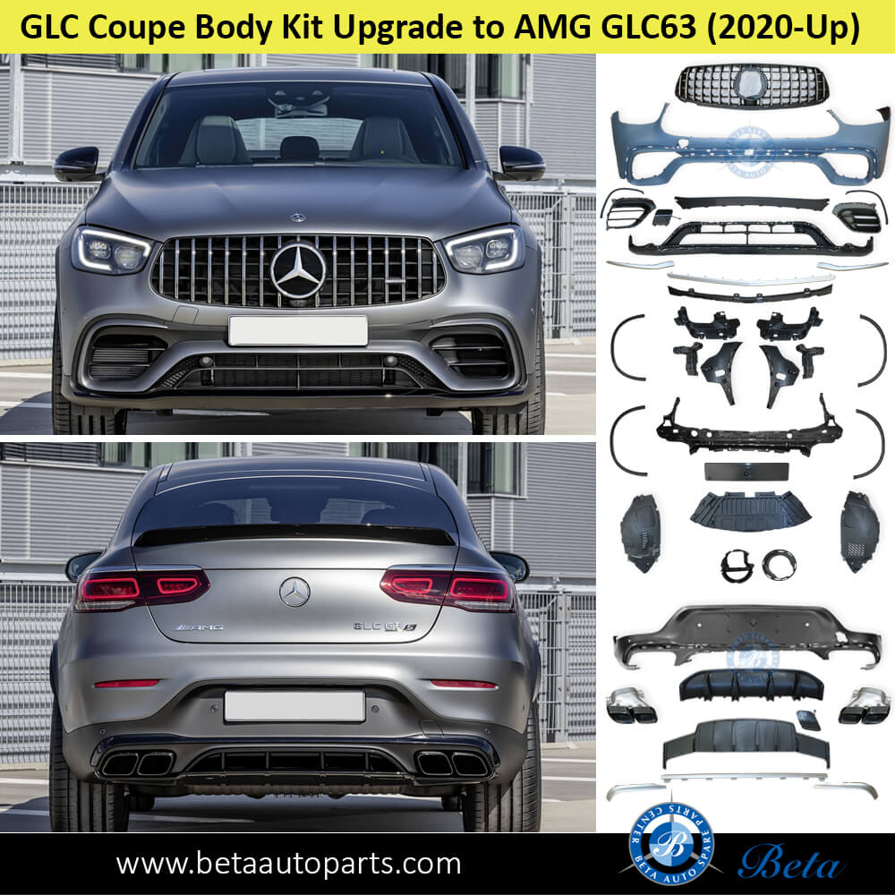 Mercedes GLC-Class Coupe W253 (2020-Up), Body Kit Upgrade to AMG GLC63 for Normal AMG, China