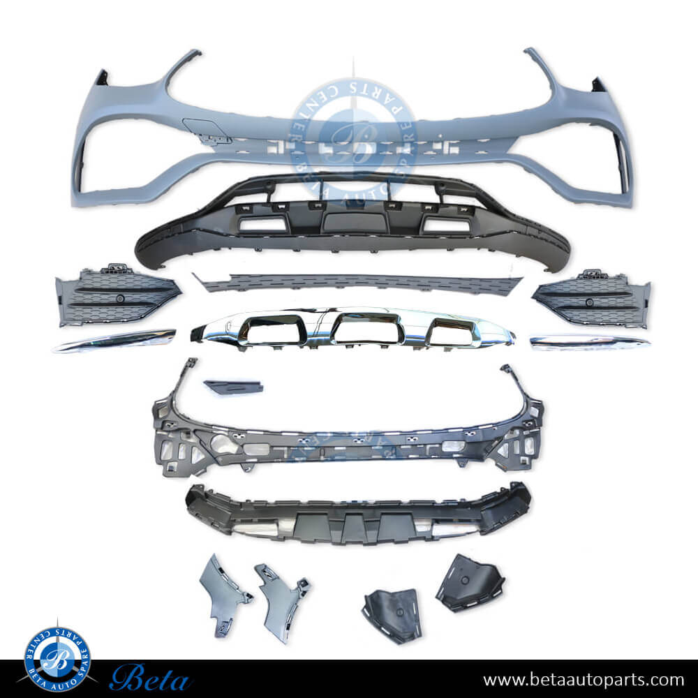 Front Bumper assembly Normal AMG for Mercedes GLC-Class W253 2020-up models, Part Number 2538856204