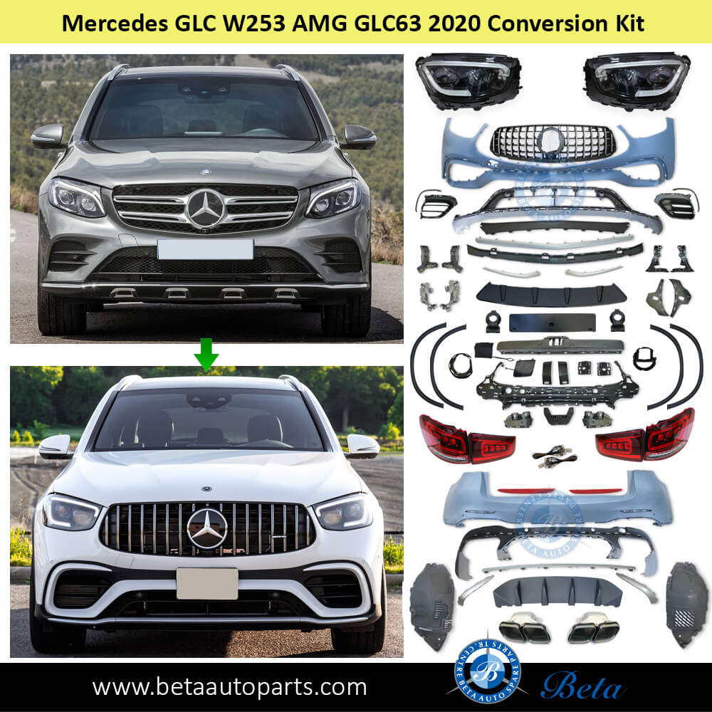 AMG GLC63 2020 Conversion Kit for Mercedes GLC W253 2016-2020 models