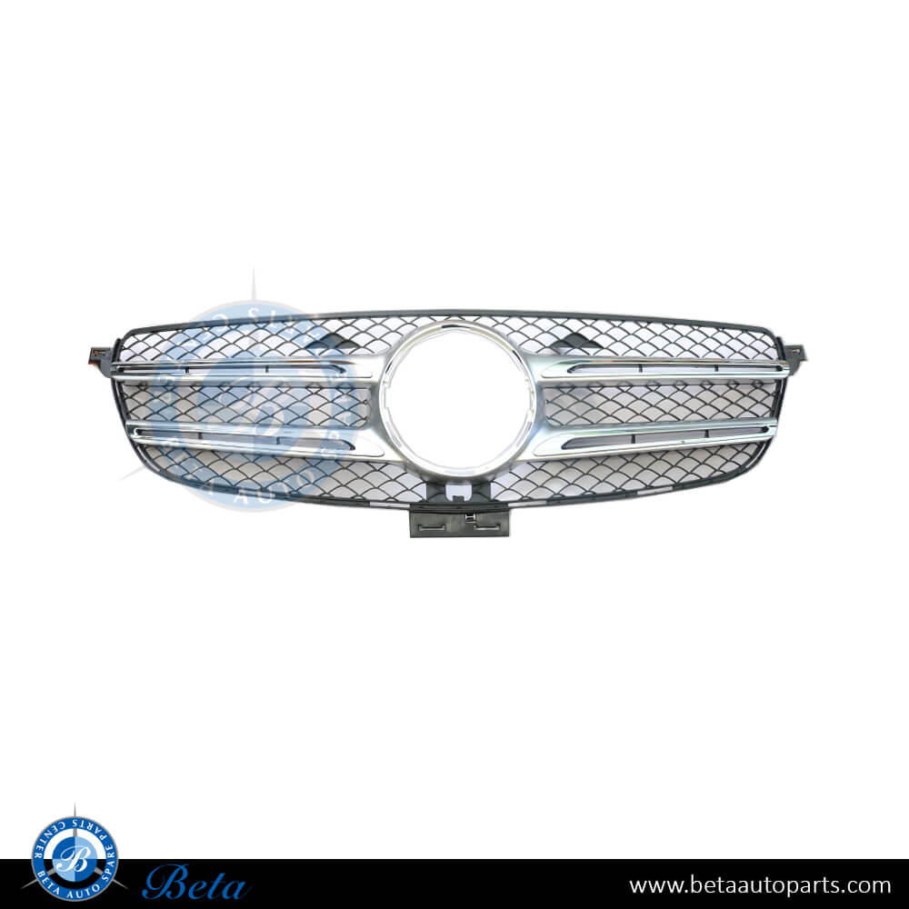 Grille with Camera Hole for Mercedes GLE-Class W166 2015-2018 models, Part Number 1668880360