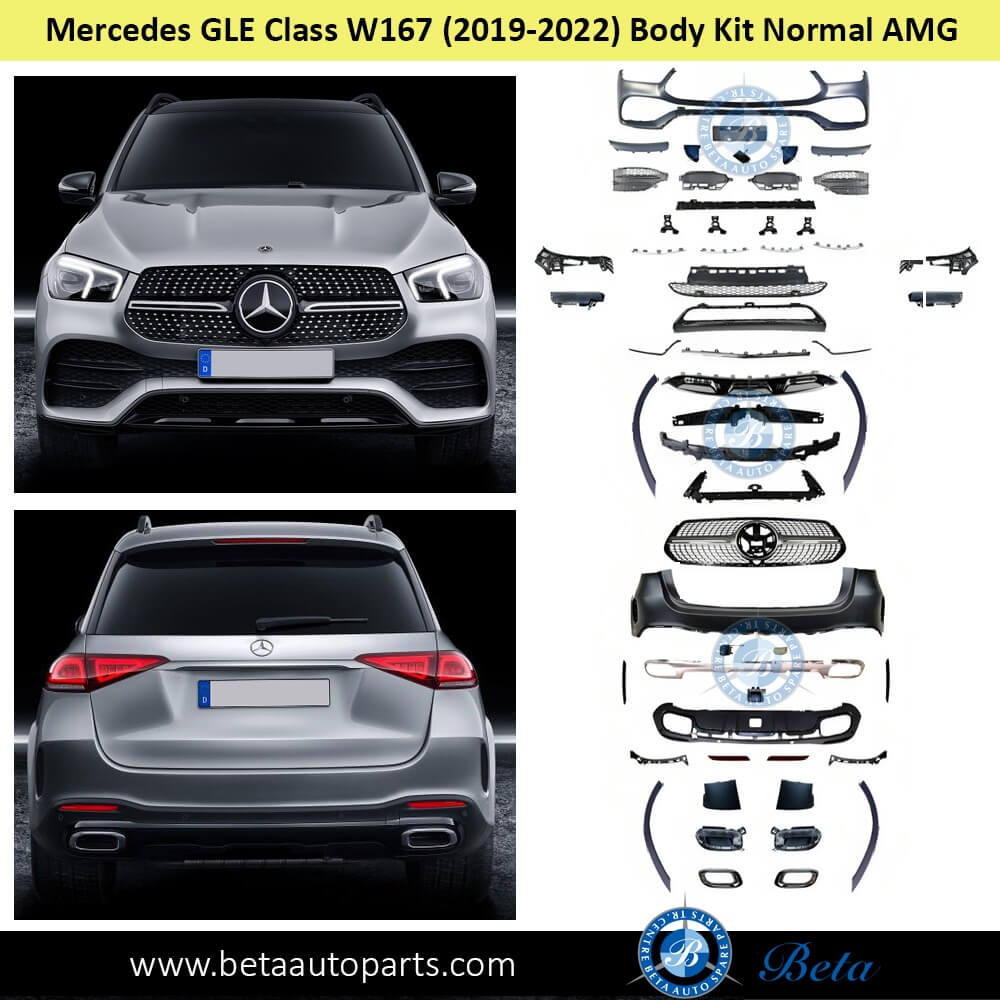 Mercedes GLE-Class W167 (2019-Up), Body Kit Normal AMG, China