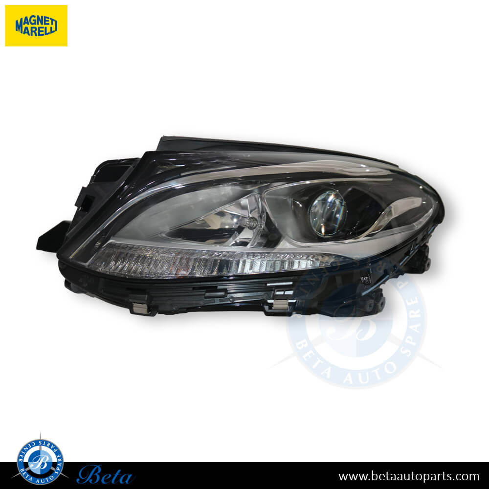 Mercedes GLE-Class W166 (2015-2018), Headlamp Normal (Left), Magneti Marelli, 1668201559