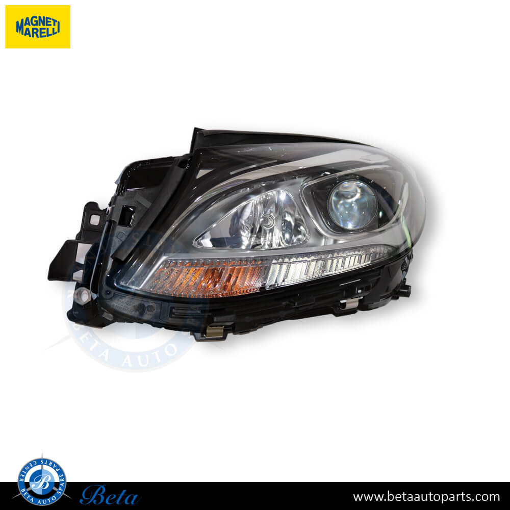 Left Side Headlamp Normal for Mercedes GLE-Class W166 2015-2018 models, Part Number 1668201559