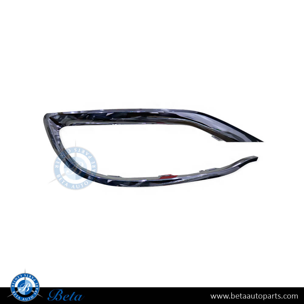 Left Side Fog Lamp Cover Chrome Moulding Maybach for Mercedes S-Class W222 2018-2020 models, Part Number 2228854500