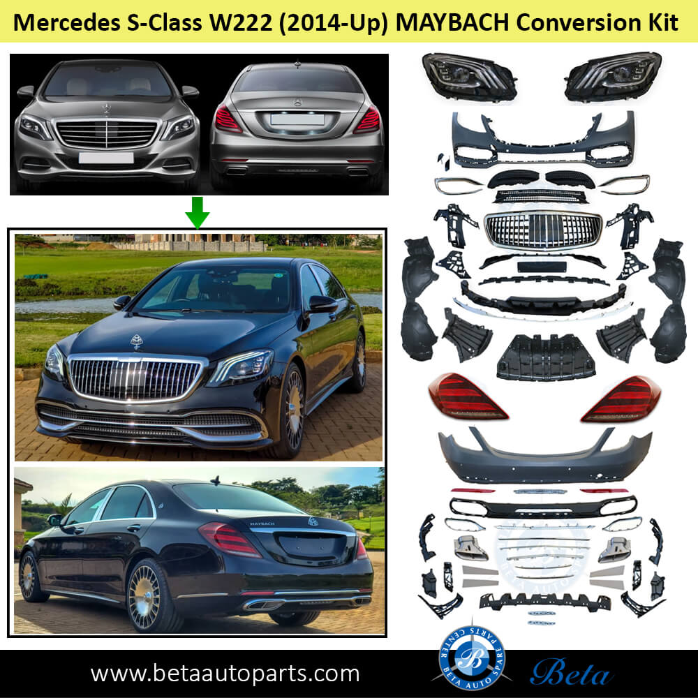 Maybach Conversion Kit for Mercedes S-Class W222 2014-Up models