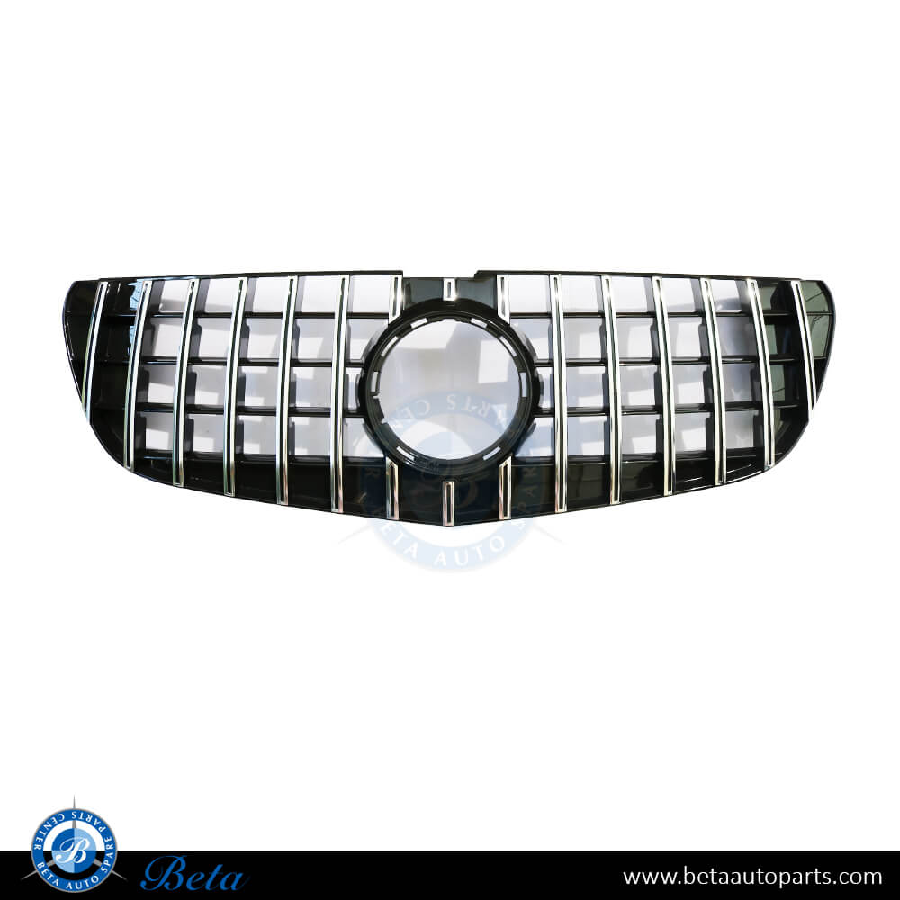 Grille GT Style Black and Chrome color for Mercedes Vito W447 2015-up models, Part Number 4478882A23