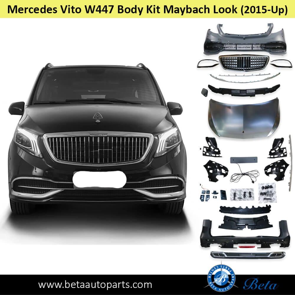 Mercedes Vito W447 (2015-Up), Body Kit Upgrade to Maybach Look, China