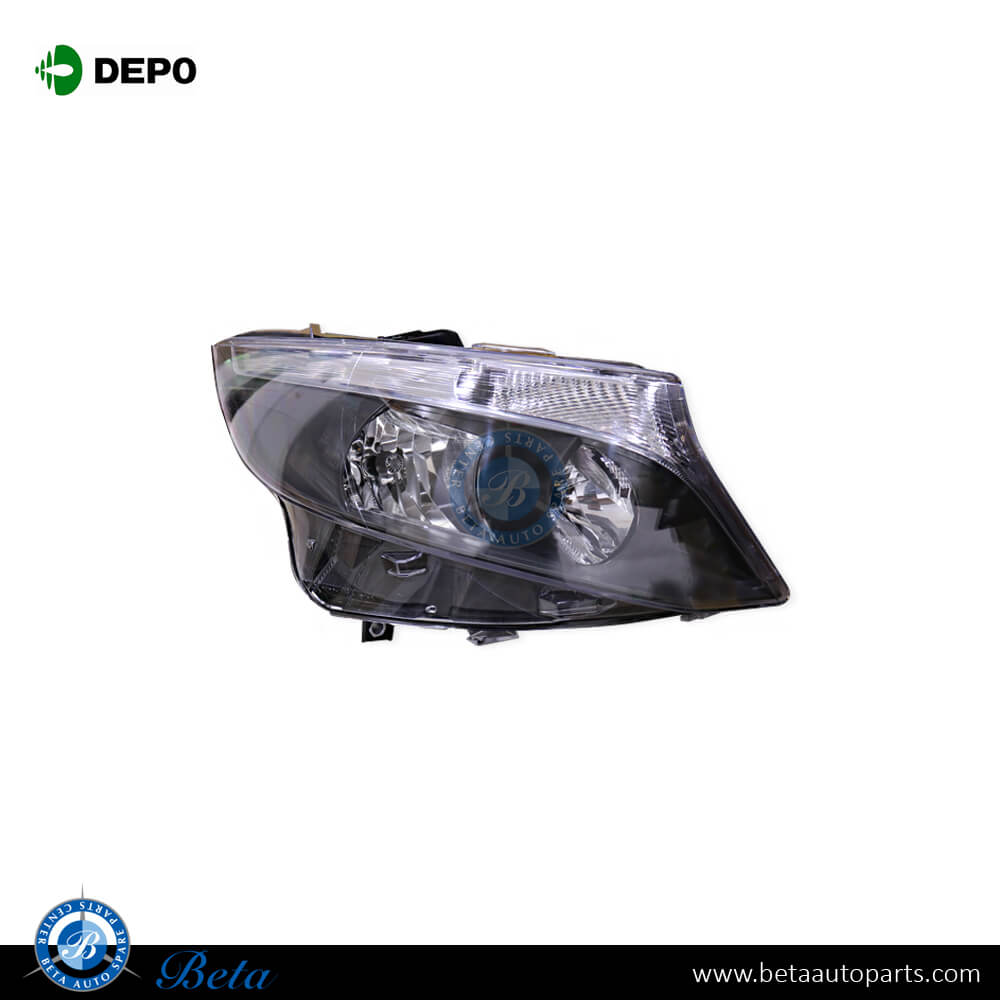 Right Side Headlamp for Mercedes Vito W447 2015-Up models, Part Number 4478200161