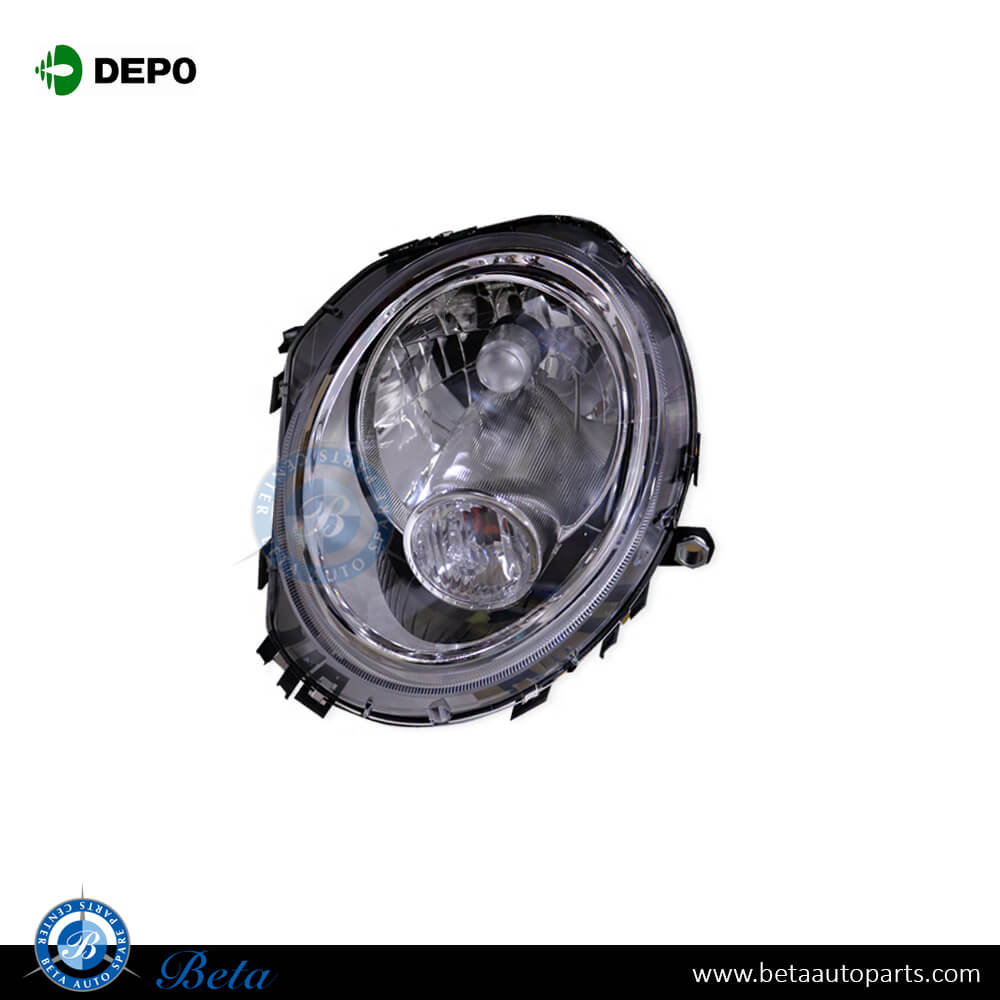 Left Side Headlamp for Mini Cooper / Clubman R55/R56/R57 2007-2014 models, Part Number 63122751871