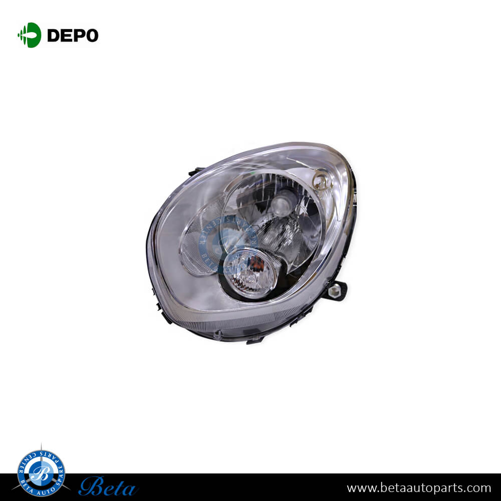 Left Side Headlamp Normal for Mini Countryman R60 2010-Up models, Part Number 9801029