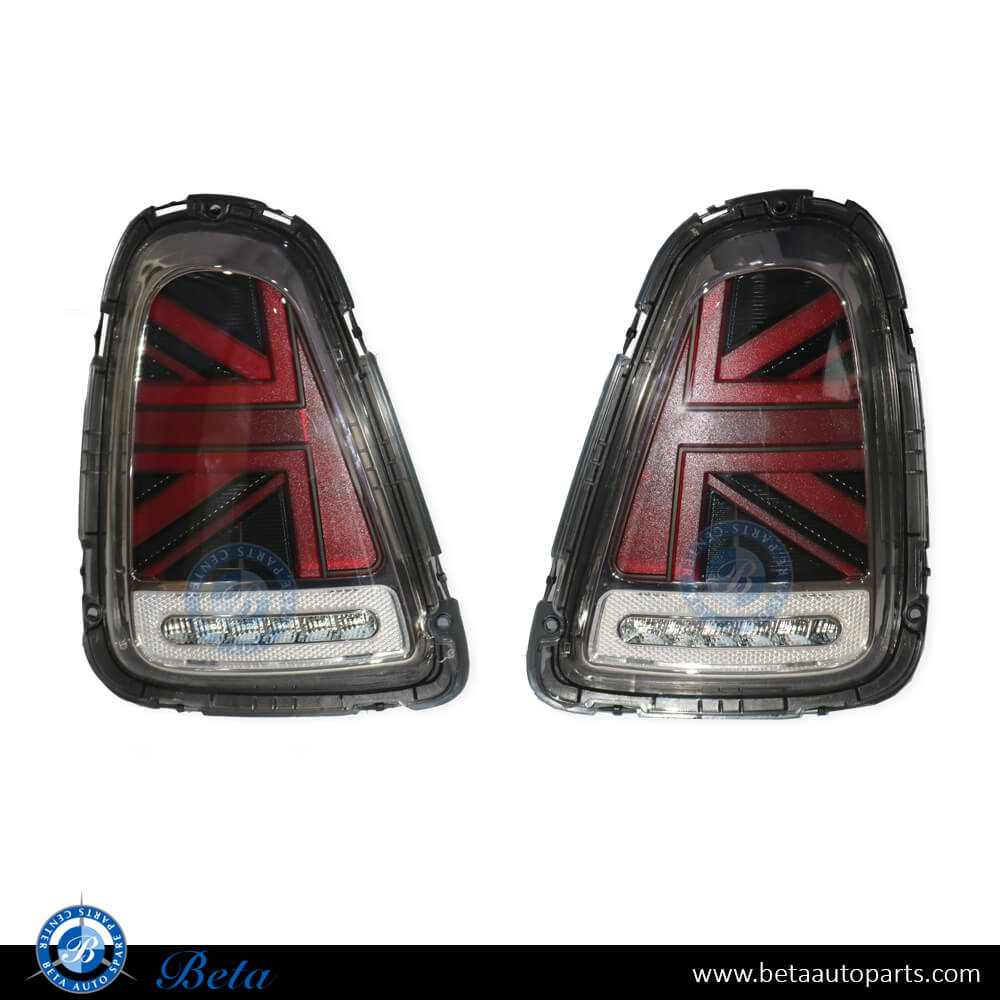 Tail Lamp Upgrade to Union Jack look Red for MINI Hatch R56/R57 2007-2010 models, Part Number 63212757009 / 63212757010