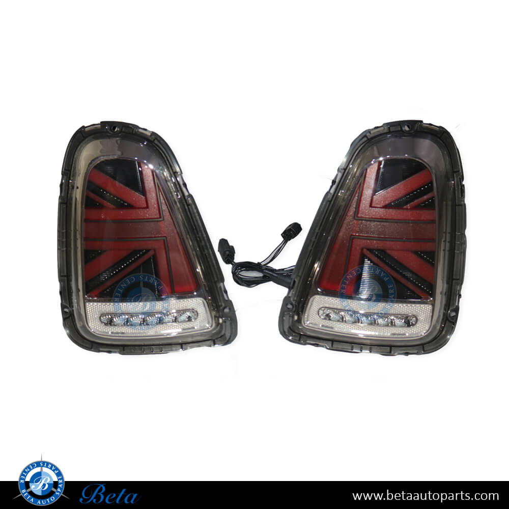 Tail Lamp Upgrade to Union Jack look Red for MINI Hatch R56/R57 2011-2013 models, Part Number 63217255909 / 63217255910