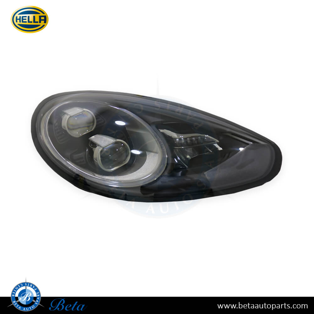 Right Side Headlamp LED for Porsche Panamera 2014-2017 models, Part Number 97063197403