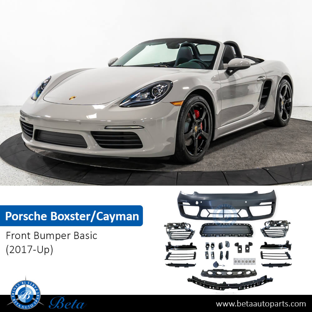 Porsche Boxster / Cayman Front Bumper Basic Complete after fixing