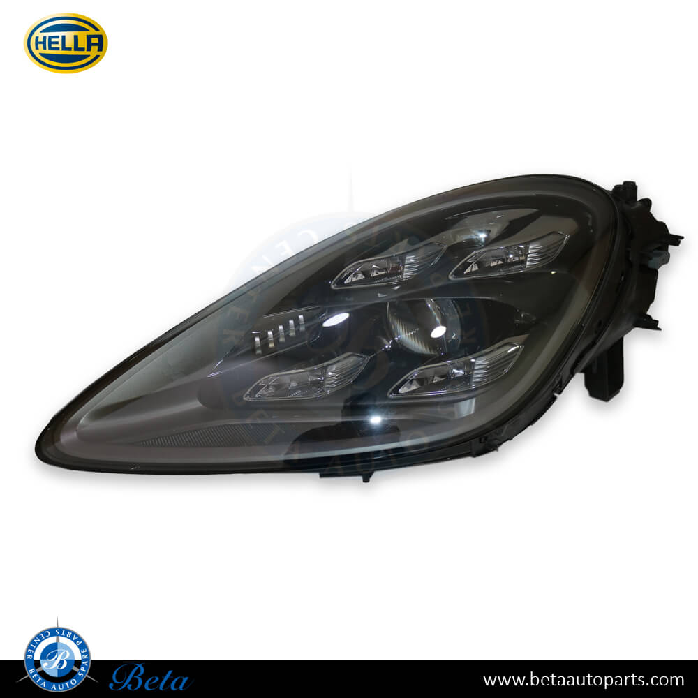 Left Side Headlamp LED for Porsche Cayenne 2018-up models, Part Number 9Y0941035J