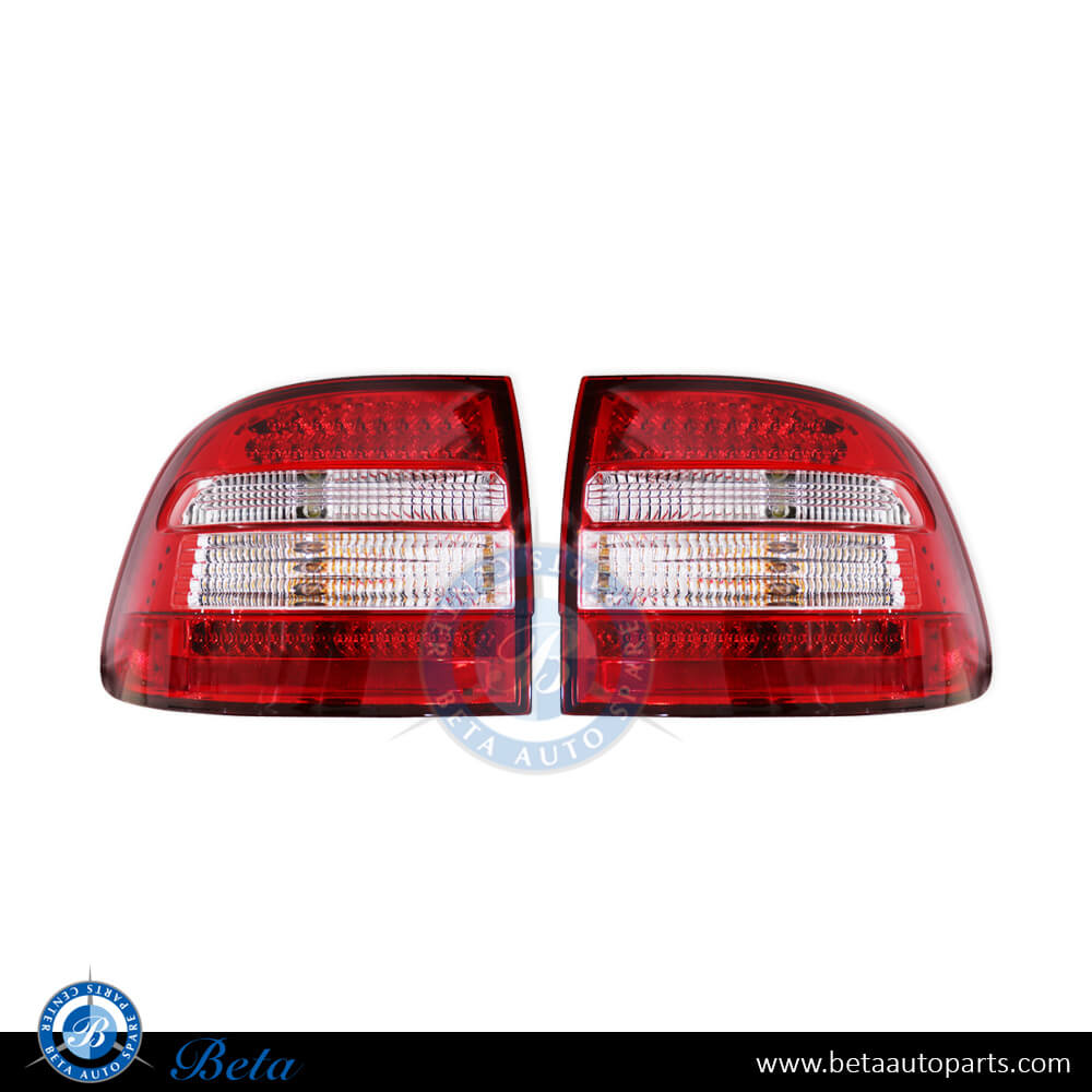 Tail lamp LED in Red and Clear modified for Porsche Cayenne 2003-2006 models