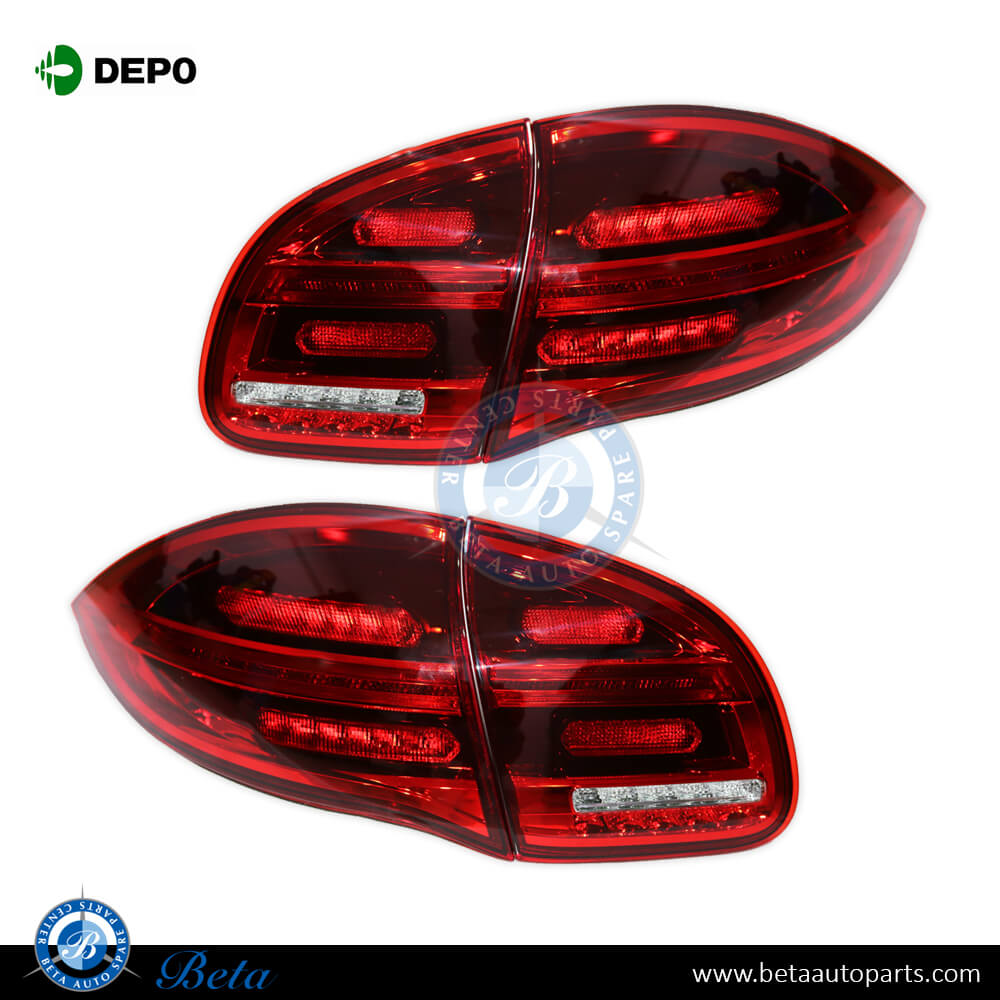 Tail Lamp Upgrade to 2015 LED Look for Porsche Cayenne 2011-2014 models