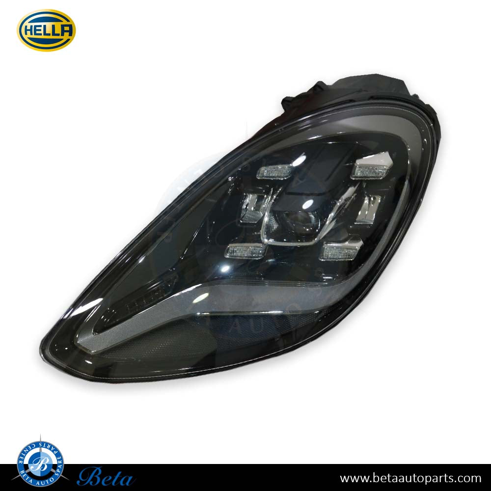 Left Side Headlamp LED for Porsche Panamera 2018-up models, Part Number 971941033J