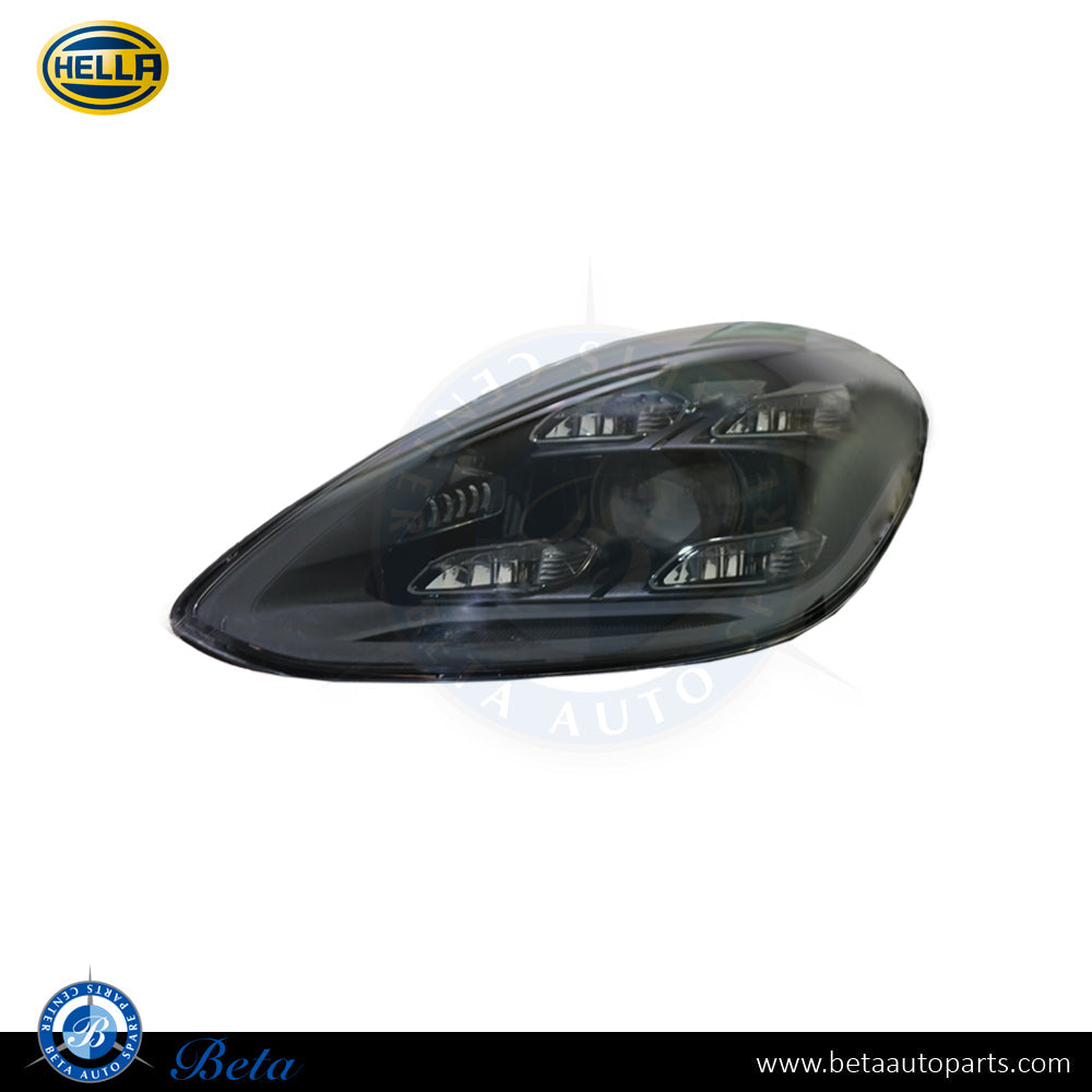 Porsche Panamera (2018-up), Headlamp LED (Left Side), Hella, 971941035J