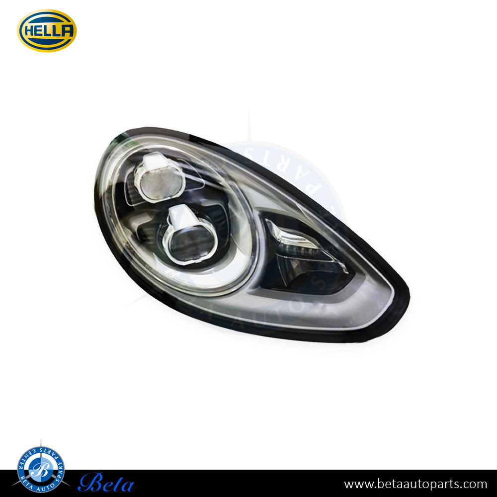 Right Side Headlamp LED for Porsche Panamera 2014-2017 models, Part Number 97063117254