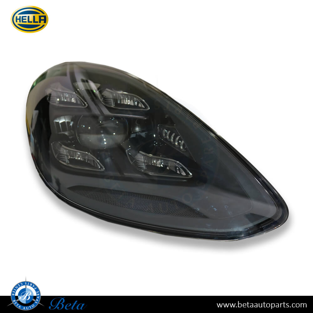 Porsche Panamera (2018-up), Headlamp LED (Right Side), Hella, 971941036J