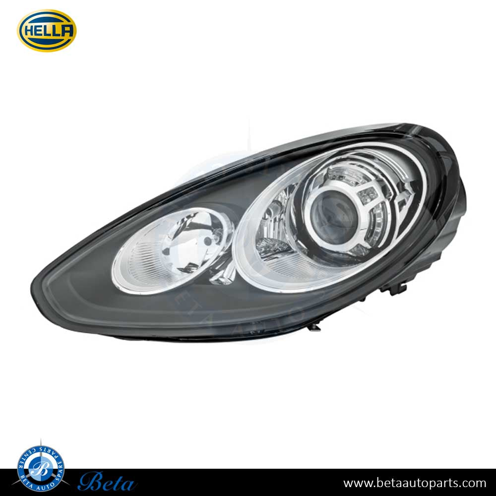 Left Side Headlamp Xenon for Porsche Panamera 2014-2016 models, Part Number 97063116954