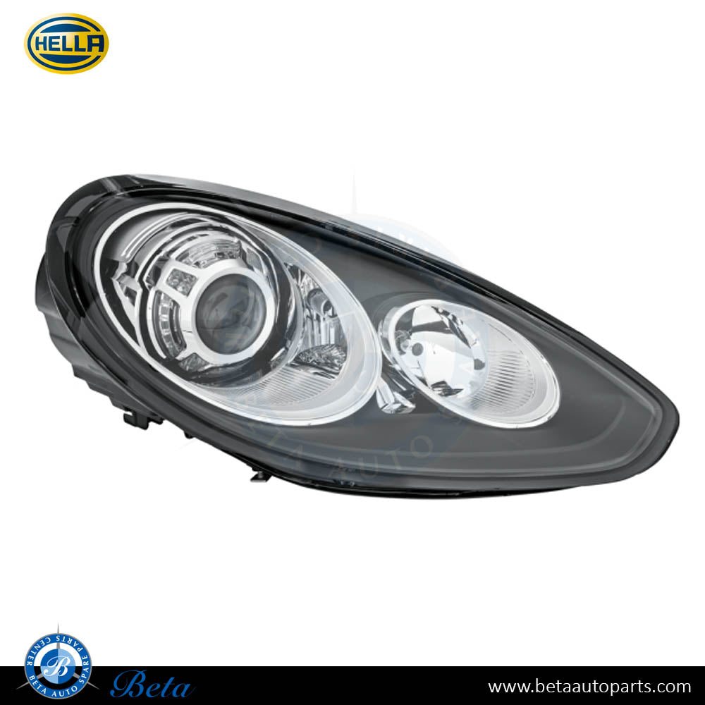 Right Side Headlamp Xenon for Porsche Panamera 2014-2016 models, Part Number 97063117054