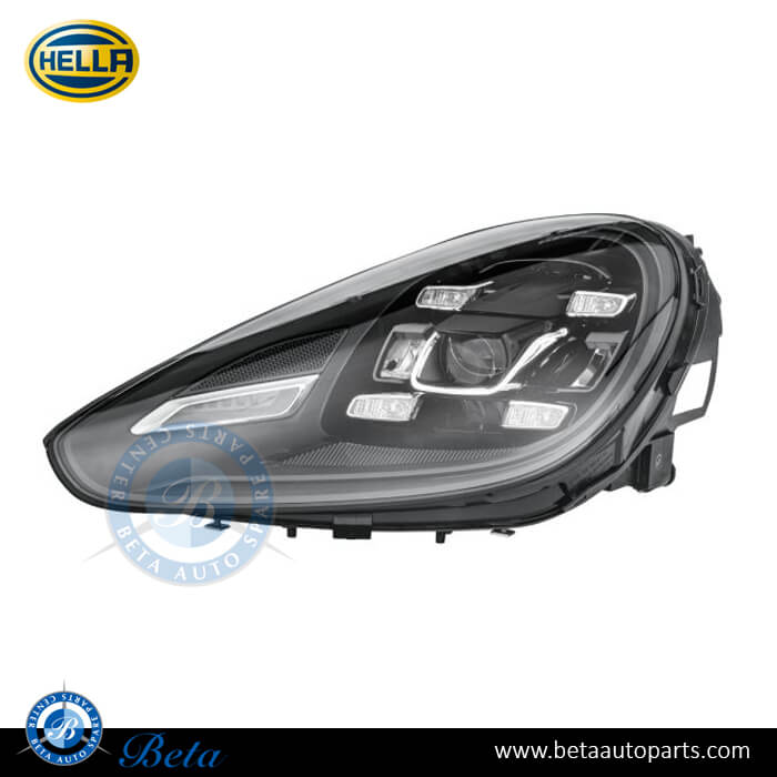 Left Side Headlamp LED for Porsche Cayenne 2015-2017 models, Part Number 95863128502 / 95863128501 / 95863128500