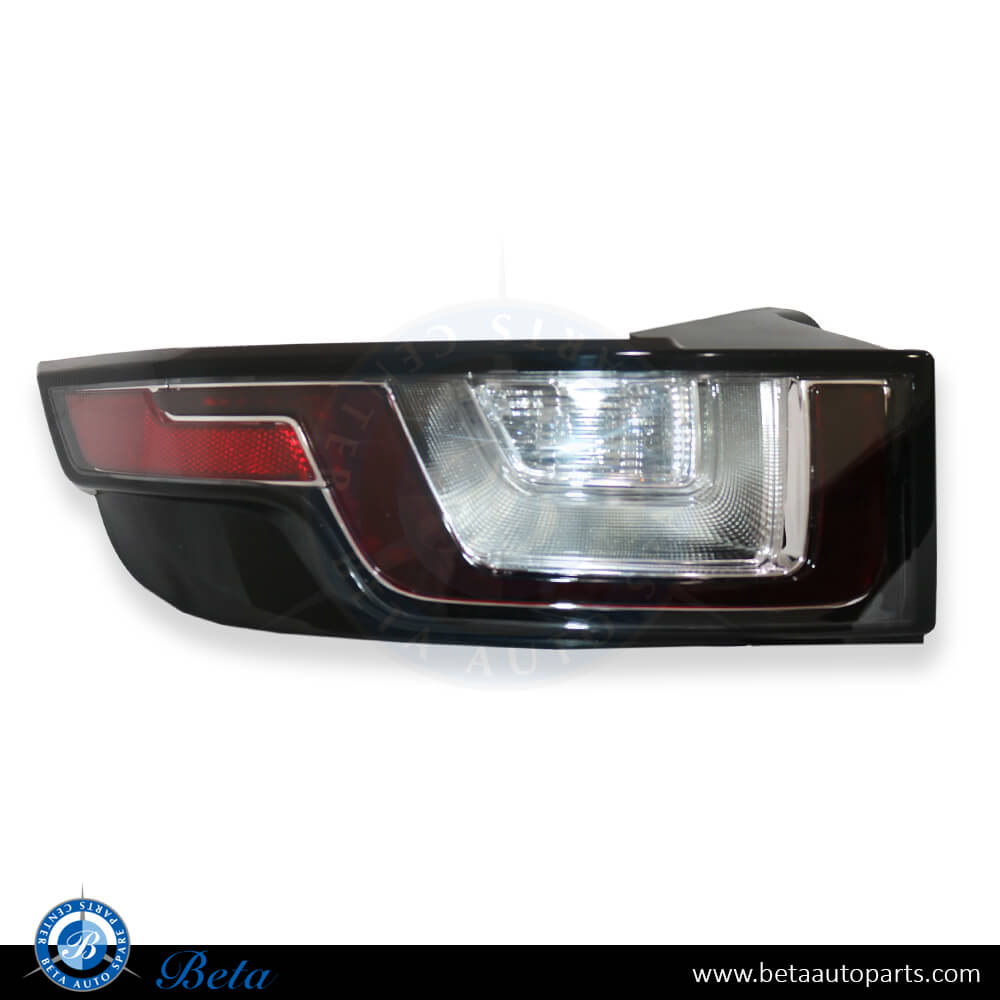 Left Side Tail lamp 2017 Look for Range Rover Evoque 2012-up models, Part Number LR072649